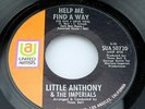 Little Anthony & Imperials: Help Me Find a Way / If I Love You  [Unplayed Copy]