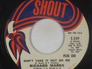 Crossover Soul 45 - Richard Marks - Don't Take It Out On Me - Shout - VG+ mp3