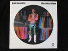 JIMI HENDRIX the interview RHINO US PICTURE DISC LP RNDF-254 nude/cheesecake