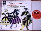 Bizet, L’Arlesienne & Carmen Suites: Cluytens UK Columbia LP - SAX 2566 - 1st Ed