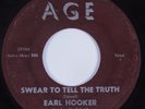 Blues Rocker 45 EARL HOOKER Swear To Tell The Truth AGE HEAR