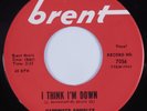 Garage Psych 45 HARBINGER COMPLEX I Think I'm Down BRENT HEAR VG+