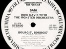 John Davis Wtih The Monster Orchestra ?– Bourgie', Bourgie NM LP 1979 Promo