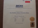Archiv : Bach, Fournier Suiten Für Violoncello Kammermusik NM vinyl Germany 1961