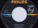 Jazz Popcorn Mod 45 FRANCE GALL Pense A Moi PHILIPS HEAR VG+