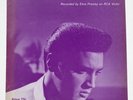 ELVIS PRESLEY - VERY HARD TO FIND ORIGINAL USA  SHEET MUSIC