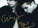 AUTHENTIC SIGNED IAN BROWN + JOHN SQUIRE 12 X 8 PHOTO REAL SIGS..COA.STONE ROSES