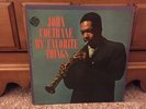 John Coltrane My Favorite Things Original 1961 Atlantic White Fan Mono