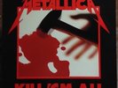 Metallica - Kill 'Em All LP 1983 Elektra reissue 1988 lyric sleeve metal