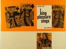 KING PLEASURE SINGS/ANNIE ROSS SINGS-NEAR MINT RECORD, SELDOM PLAYED, RVG