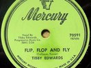 Tibby Edwards, 78 RPM Record, Rockabilly,Country, Mercury, Flip Flop & Fly