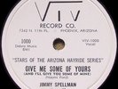 Jimmy Spellman, 78 RPM, VIV Records, Country, Rockabilly, Bopper,