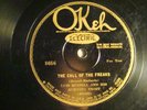 78 : OKEH  8656- LUIS RUSSELL - CALL OF THE FREKS / IT'S TIGHT LIKE THAT  -  E