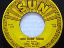 SUN 210 Elvis Presley RARE orig Rockabilly 45 Mint Minus Good Rockin' Tonight