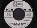 FERRIS & WHEELS: Moments Like This / He Was A Fortune Teller 45 (dj, light mark