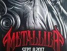 Metallica moth into flame event poster Paris 8 september 2017 (OOP, RARE , MINT)