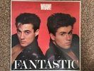 WHAM FANTASTIC LP - Demo/Promo copy dedicated and signed by George Michael