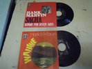 HANK B. MARVIN TWO RECORDS WAHINE - SACHA  FIRST PRESS BEAT PROG MINT RARE
