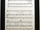 GEORGE MICHAEL / FRAMED SONGSHEET / FAITH (CAN BE PERSONALISED)