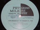 Pet Milk Grand Ole Opry / 1959 / Faron Young / Ferlin Husky / Townsell Sisters