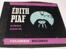 RARE 4-record set F-20 Edith Piaf Sings Again 78rpm 10