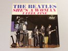 The Beatles I Feel Fine She's A Women Picture Sleeve Only Capitol 5327 45rpm 7