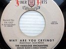 FABULOUS ENCHANTERS doowop Finer Arts 45 WHY ARE YOU CRYING SOMETHING BLUE PJ336