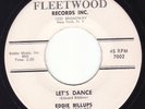 EDDIE BILLUPS & THE JAGUARS - Let's Dance - Fleetwood +++ LISTEN +++