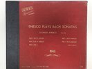 ENESCO PLAYS BACH SONATAS Velvet Box Continental Records Remington Crazy Rare