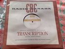 RADIO - CANADA CBC TRANSCRIPTION  