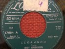 ROY ORBISON CHILE RARE ORIGINAL SINGLE VG+