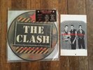 The Clash Combat Rock Promo Picture Disc With Sticker Lp
