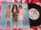 The Three Degrees A Tender Lie Ichiban Records ICHS706 7inch UK Vinyl 45 Single