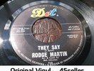 ? RODGE MARTIN 'They Say' RARE + Sleeve Northern Soul 45 HEAR