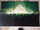 GLASTONBURY FAYRE 1972 TRIPLE ALBUM SET PLUS INSERTS AND FOLD-OUT POSTER SLEEVE.