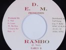 Reggae 45 EARLY B Rambo E.E.M. VG+ HEAR