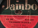 YASEEN & MIMI RADIO SINGER JAMBO EA804 AFRICA 78 RPM E EAST AFRICAN
