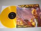 RARE LED ZEPPELIN LIVE YELLOW COLORED VINYL LP EARLS COURT II LP WRONG COVER