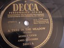 Monica Lewis - 78rpm single 10-inch – Decca #24411 A Tree In The Meadow