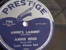 Annie Ross - 78rpm single 10-inch – Prestige #794 Twisted