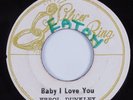 Reggae 45 ERROL DUNKLEY Baby I Love You SILVER RING HEAR