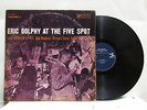 ERIC DOLPHY-AT THE FIVE SPOT VOL 1 ON PRESTIGE JAZZ LP-VG+, MONO, RVG, BERGENFIE