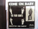 The Four Giants - Come on Baby - superrare deutsche Beat-Single