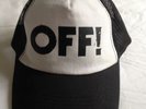 Black Flag / OFF  original Mash Cap Vintage Thrasher Punk DRI Skate Circle Jerks