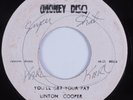 Reggae 45 LINTON COOPER You'll Get Your Pay MONEY DISCO HEAR