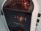 MUSIC AIR - data clock Klappzahlen Radiowecker 70,er Sehr Selten  TOP