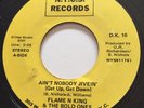 NORTHERN SOUL Flame N King & The Bold Ones AIN'T NOBODY JIVEIN' N.Y.C.S. 45 rare