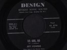 JETT POWERS: Go, Girl, Go / Teen Age Quarrel 45 (plays well) rare Rockabilly