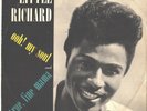 LITTLE RICHARD--PICTURE SLEEVE + 45--(OOH  MY SOUL)---PS---PIC---SLV
