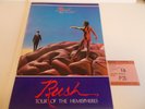 RUSH 1979 HEMISPHERES TOUR PROGRAMME WITH TICKET B/HAM ODEON